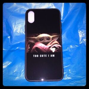 Brand New Star Wars Baby Yoda iPhone X case